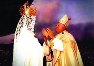 Pope John Paul at Fatima