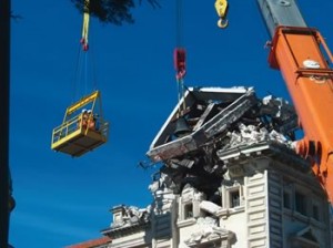 Bells removed from Blessed Sacrament Cathedral