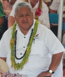 Samoa’s prime minister, Tuila’epa Lupesoliai Sa’ilele Malielegaoi