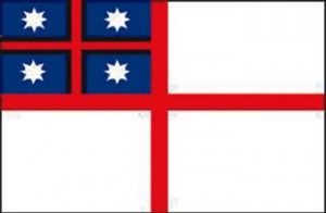 The flag of the United Tribes of New Zealand 1835