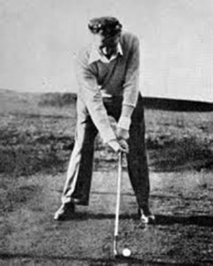 Hugh at golf