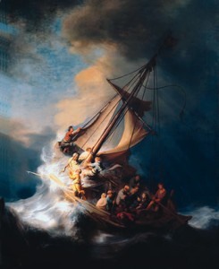 Rembrandt, 1633, The Storm on the Sea of Galilee