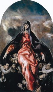 Madonna of Charity, El Greco, c. 1604