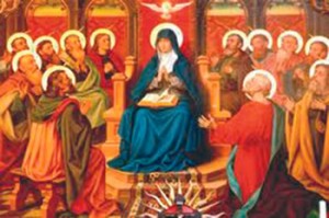 Mary at Pentecost