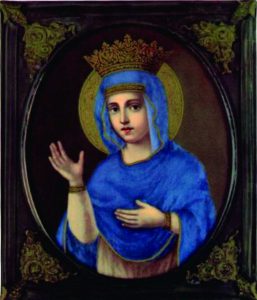 Figure 1 - 1960s Lithograph of the Pompallier Madonna