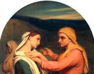 Ruth and Naomi by Ary Sheffer c 1820
