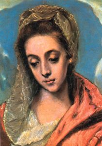 “You have found favour with God” El Greco