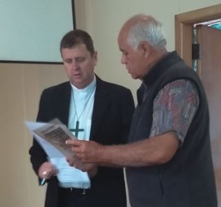 Bishop Stephen and Doug Rewi