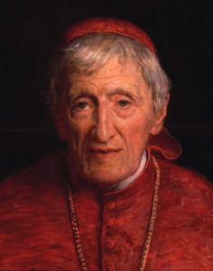 Cardinal J H Newman by J E Millais 1881