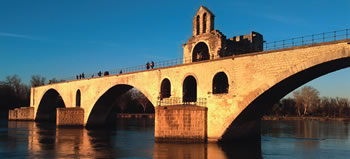 Pont d’Avignon, and the chapel of St Nicholas