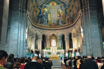 Celebration of the Eucharist, Sacré Coeur Basilica
