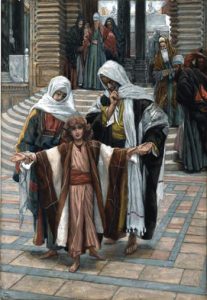 Jesus Found in the Temple, James Tissot, c. 1890
