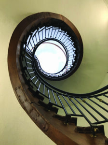 La Neylière staircase