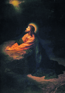 Christ in Gethsemane, Heinrich Hofmann, 1886