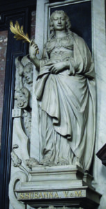 Santa Susanna in the chapel of the Virgin, Carolus Borromeuskerk, AntwerpSebastiaan de Neve c. 1638–1640